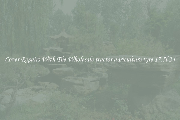 Cover Repairs With The Wholesale tractor agriculture tyre 17.5l 24 