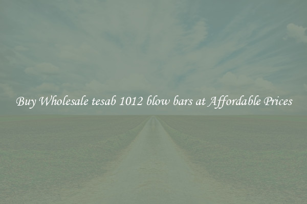 Buy Wholesale tesab 1012 blow bars at Affordable Prices