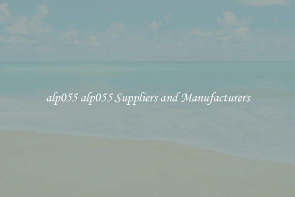 alp055 alp055 Suppliers and Manufacturers