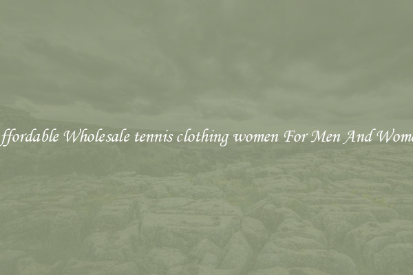 Affordable Wholesale tennis clothing women For Men And Women